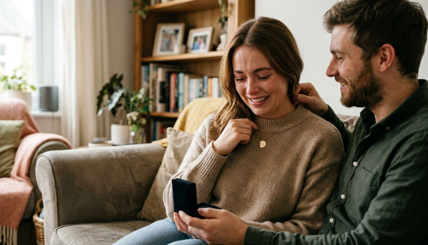 L'impact émotionnel d'offrir un bijou personnalisé